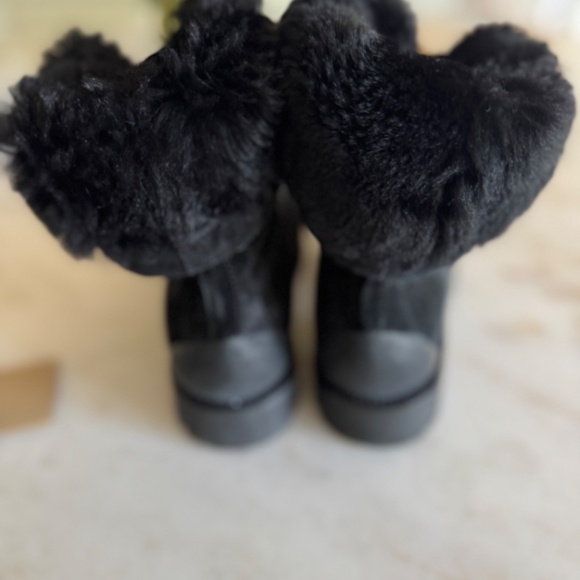 Burberry Quinsy Black Eomen's 8.5 38.5 Suede, leather, Boots - Picture 8 of 16